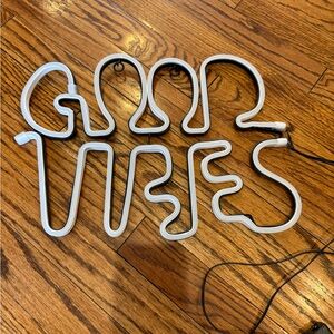 Good Vibes Light Sign